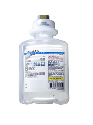 Cloruro de Sodio 0,9 % Solución inyectable 500 ml. Braun 