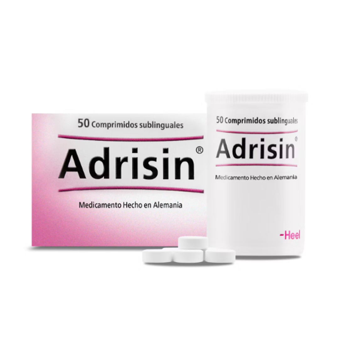 Adrisin 50 Comprimidos sublinguales. Heel 1