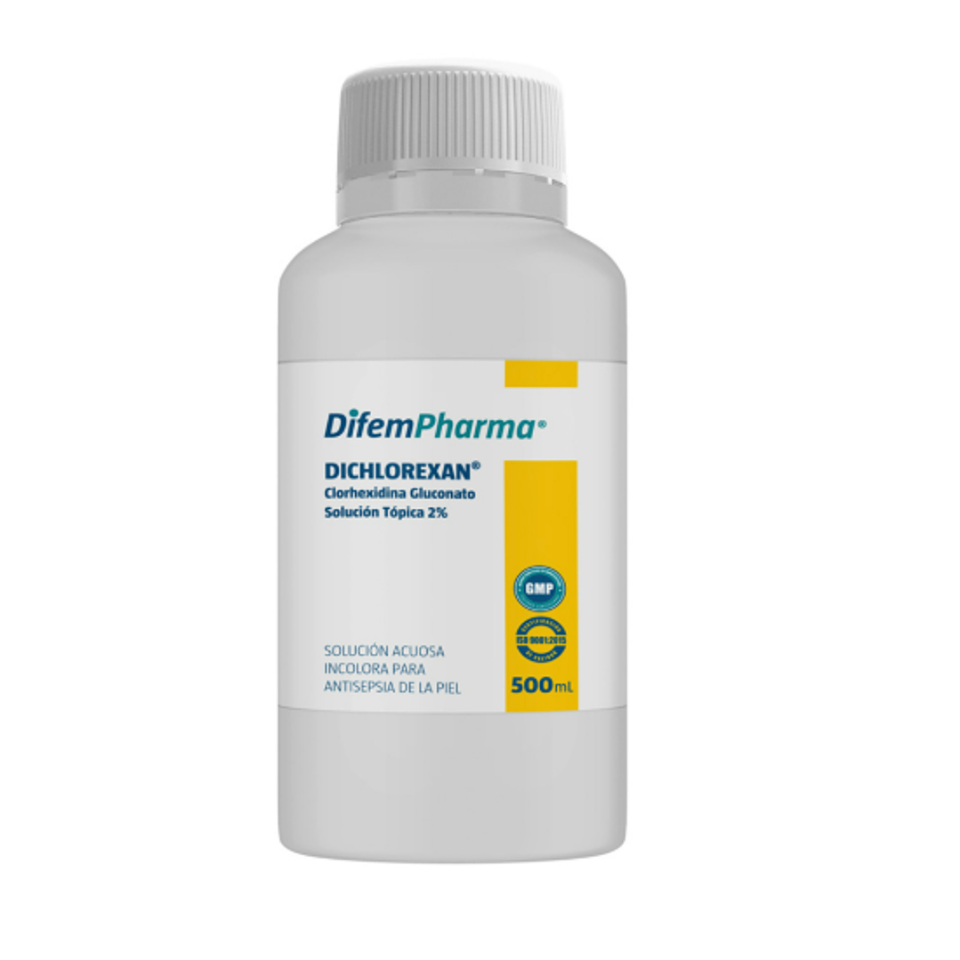 Dichlorexan Solución acuosa 2 % 500 ml. Difem 1