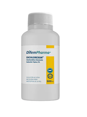 Dichlorexan 2% Sol Acuosa por 500 Cc Difem
