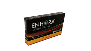 Enhora (B) Sildenafil 100 mg 1 Comprimidos recubiertos.