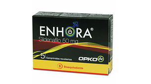 Enhora comprimidos 100 mg por  5 Opko (Be) (Sildenafil)
