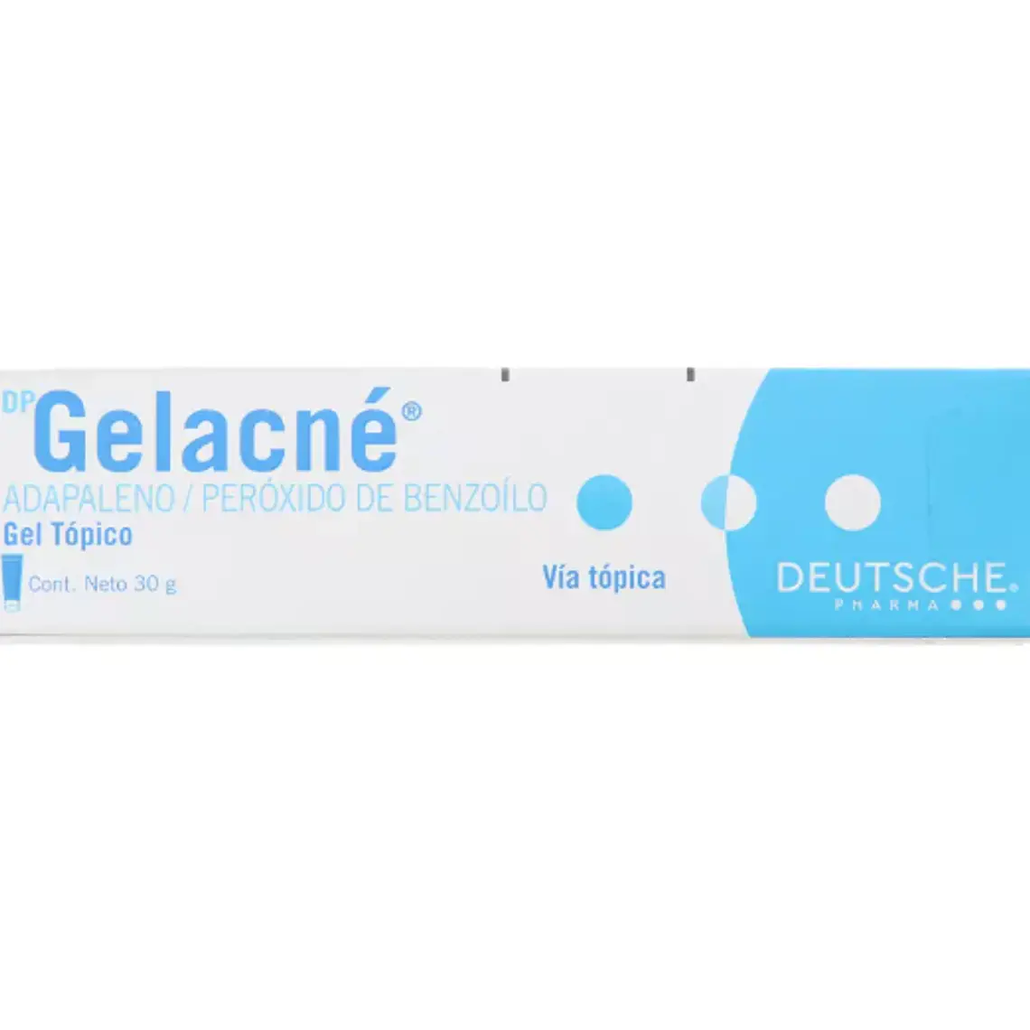Gelacné  Adalapeno, Peróxido de Benzoílo Gel tópico 30 g. 1
