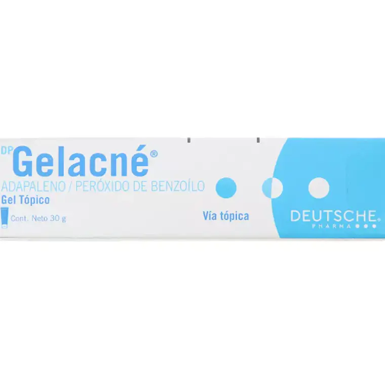 Gelacné  Adalapeno, Peróxido de Benzoílo Gel tópico 30 g. 1