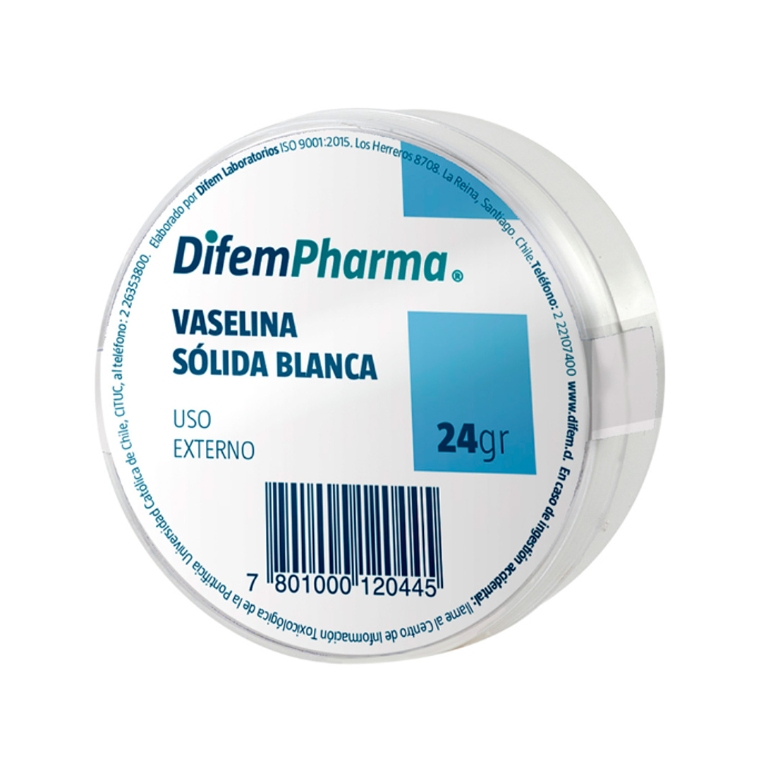 Vaselina sólida 24 g.  Difem 1