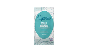 Higienix Toalla Jabonosa Sobre 2 unidades. Difem