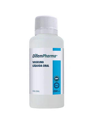 Vaselina Liquida Oral por 250  ml Difem
