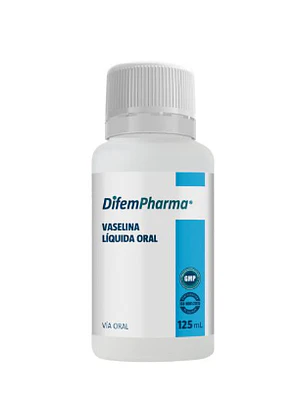 Vaselina Liquida Oral por 125  ml Difem
