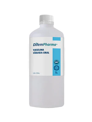 Vaselina Liquida Oral por 1000  ml Difem