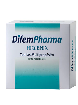 Higienix Toallas multipropósito 24 Unidades. Difem 
