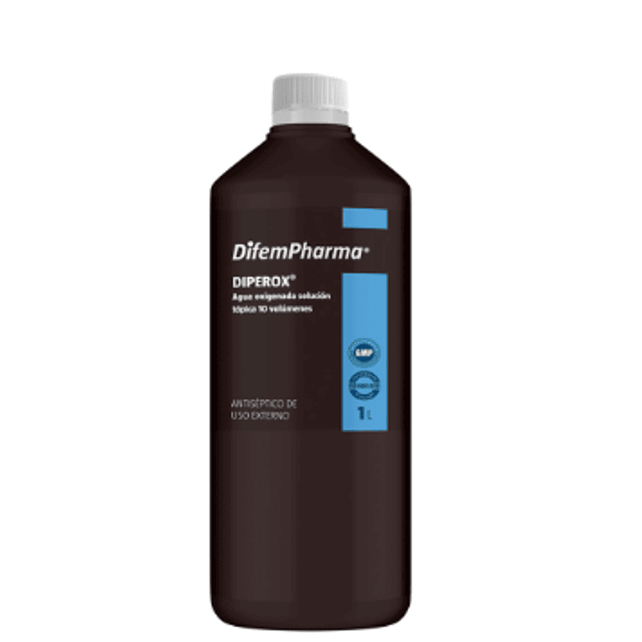 Diperox Solución tópica 10 volúmenes, 1000 ml. Difem 1