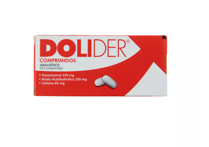 Dolider Analgésico 10 Comprimidos.