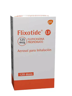 Flixotide LF Fluticasona 125 mcg 120 Dosis.
