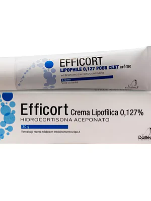 Efficort Hidrocortisona 0,127 % Crema lipofílica 30 g.