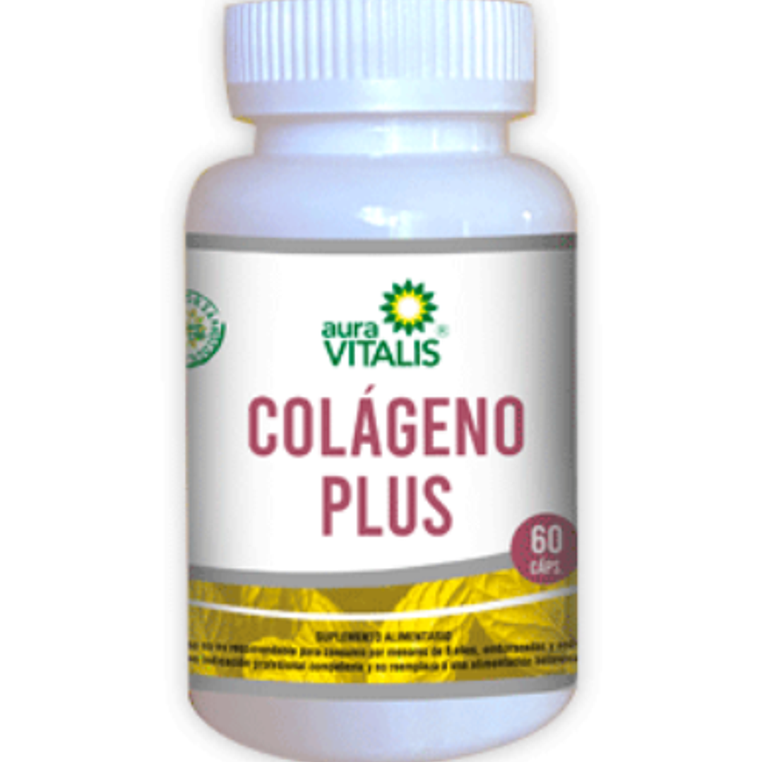 Colageno Plus 400 mg 60 Cápsulas. Aura Vitalis 1
