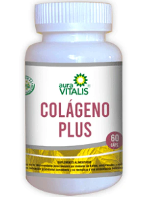 Colageno Plus 400 mg 60 Cápsulas. Aura Vitalis