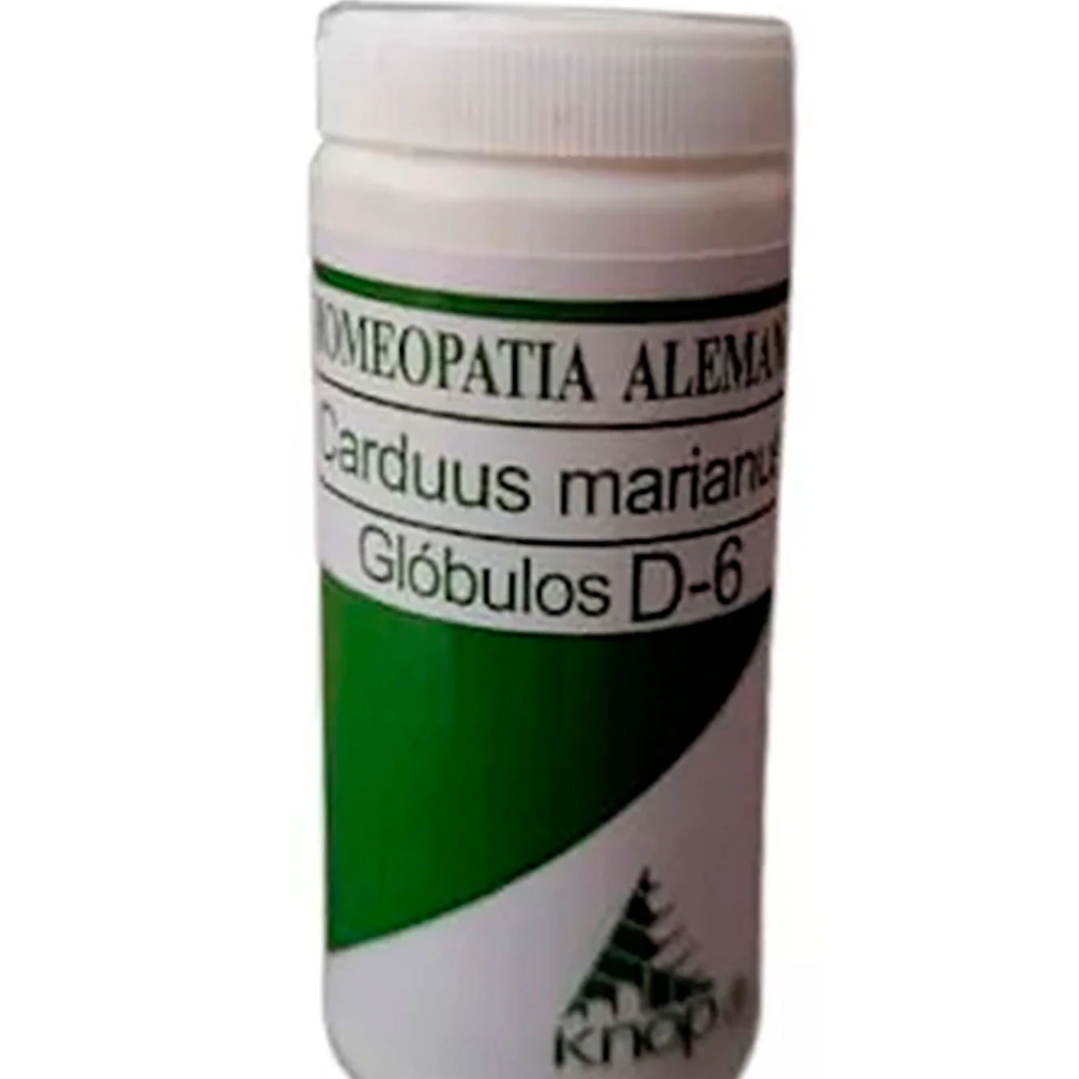 Carduus Marianus Glóbulos D-6. Knop 1