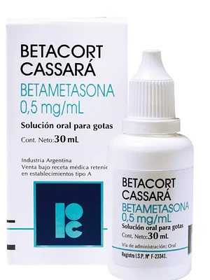 Betacort Betametasona 0,5 mg/ml 30 ml.