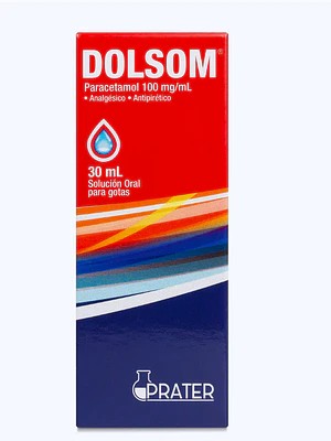 Dolsom Paracetamol 100 mg/ml 30 ml.