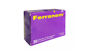 Ferranem 30 Cápsulas microgránulos.