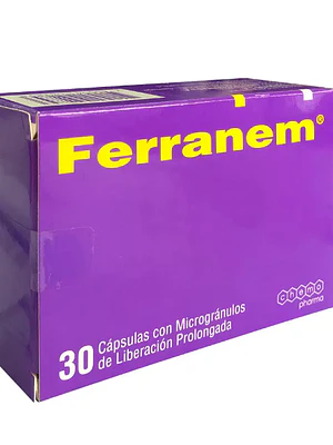 Ferranem Microgránulos 30 Cápsulas.
