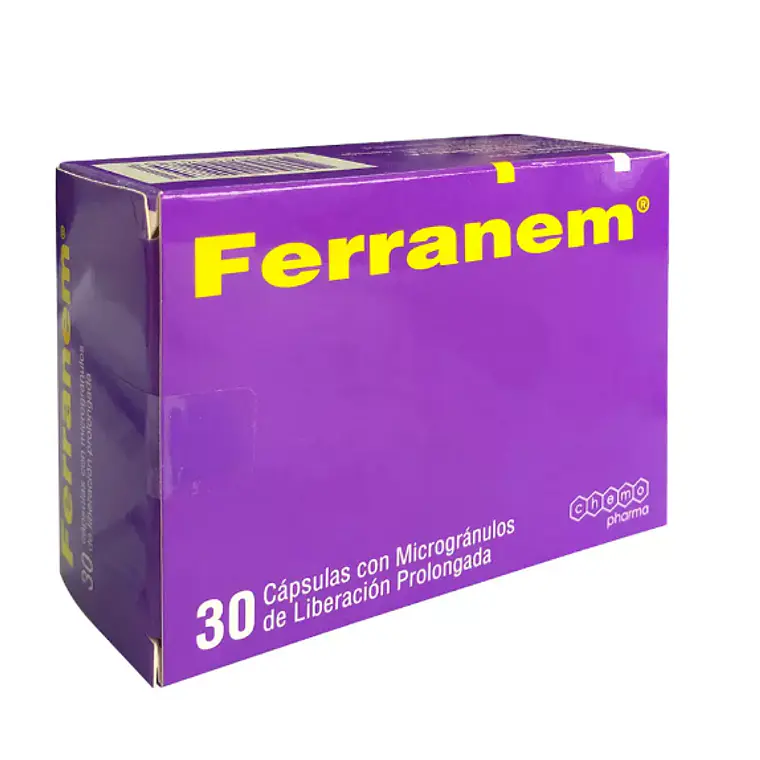Ferranem Microgránulos 30 Cápsulas. 1