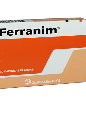 Ferranim 30 Cápsulas blandas.