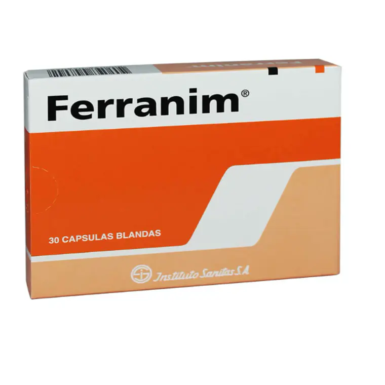 Ferranim 30 Cápsulas blandas. 1