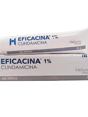 Eficacina Clindamicina 1 % Gel tópico 30 g.