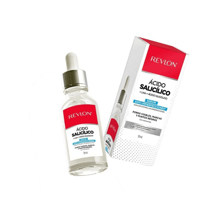 Serum Ácido Salicílico y Glicólico 30 ml. Revlon 1