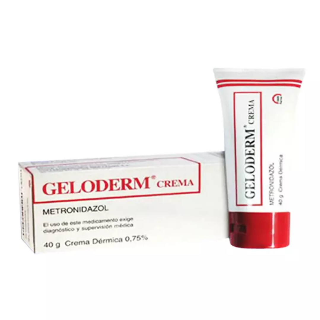 Geloderm Metronidazol 0,75% Crema tópica 40 g. 1