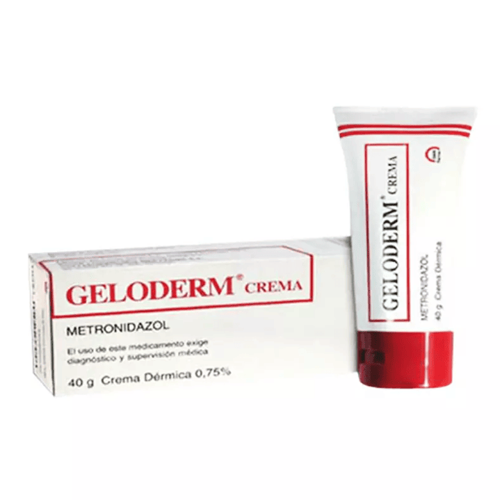 Geloderm Metronidazol 0,75% Crema tópica 40 g. 1