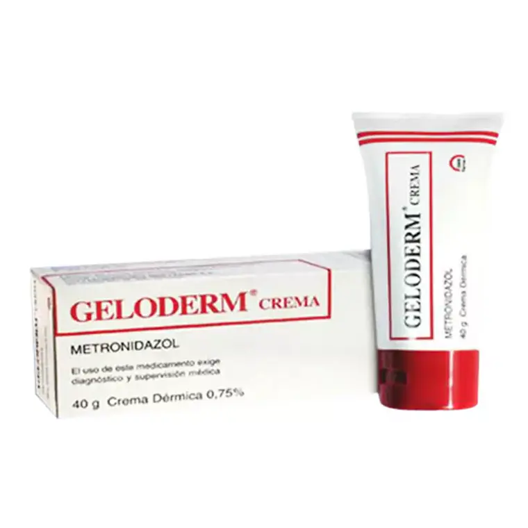 Geloderm Metronidazol Crema dérmica  0,75 % 40 g. 1
