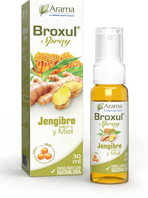 Broxul Jengibre, miel Spray 30 ml. Arama
