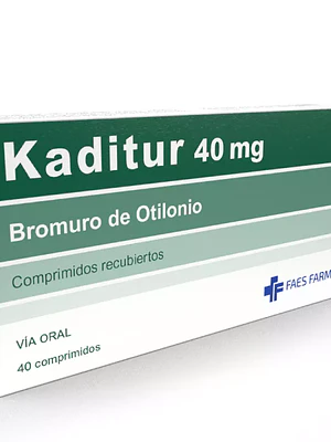 Kaditur Bromuro de otilonio 40 mg 40 Comprimidos.