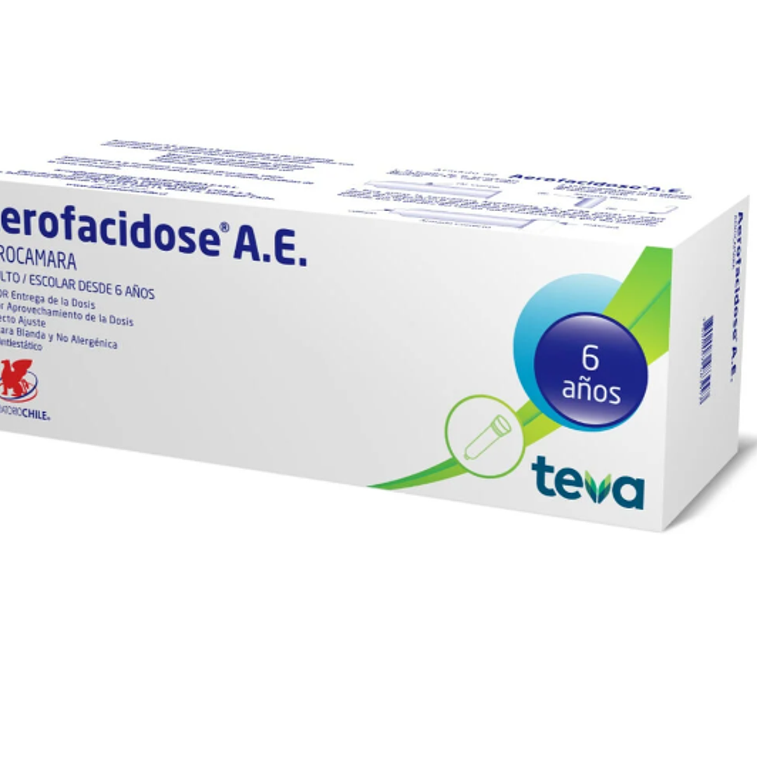 Aerofasidoce A.E. Aerocámara para inhalación 1 unidad. 1