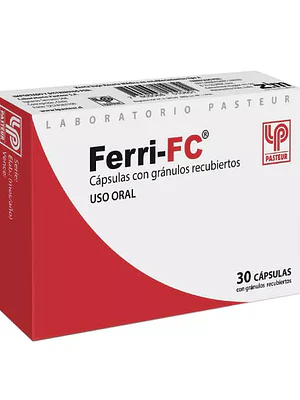 Ferri-FC 30 Cápsulas con gránulos recubiertos.