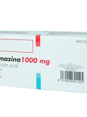 Somazina Citicolina 1000 mg Solución oral 10 Sobres.