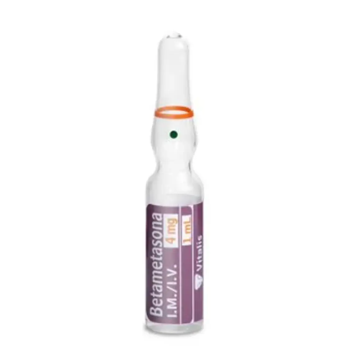 Betametasona Solución inyectable 4 mg / ml 5 Ampollas. Biosano 1