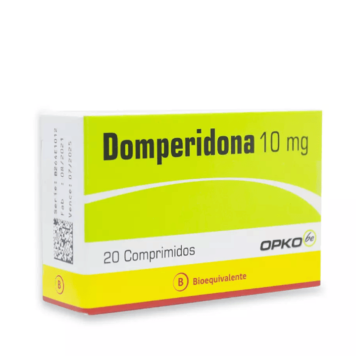 Domperidona (B) 10 mg 20 Cápsulas. Opko 1