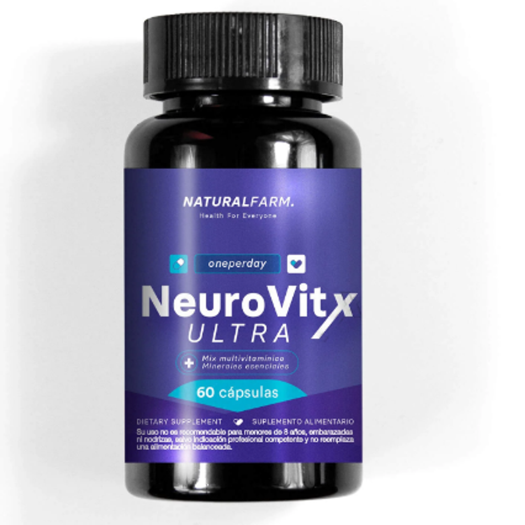 Neurovitx Ultra 60 Cápsulas blandas. Natural Farm 1