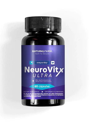 Neurovitx Ultra 60 Cápsulas blandas. Natural Farm