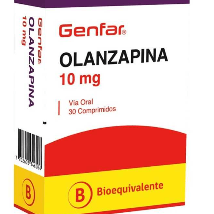 Olanzapina (B) 5 mg 30 Comprimidos.  1
