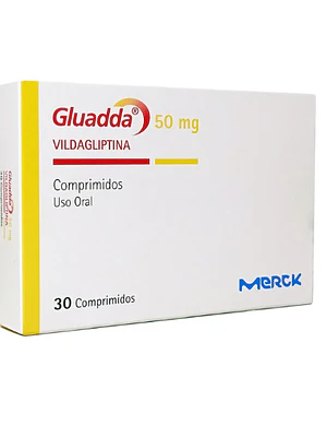 Gluadda Vildagliptina 50 mg 30 Comprimidos.