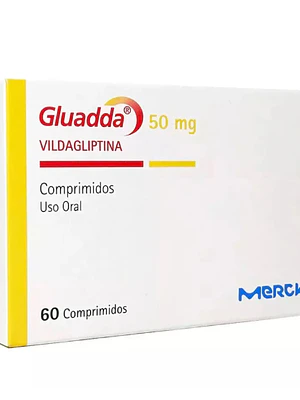 Gluadda Vidagliptina 50 mg 60 Comprimidos.