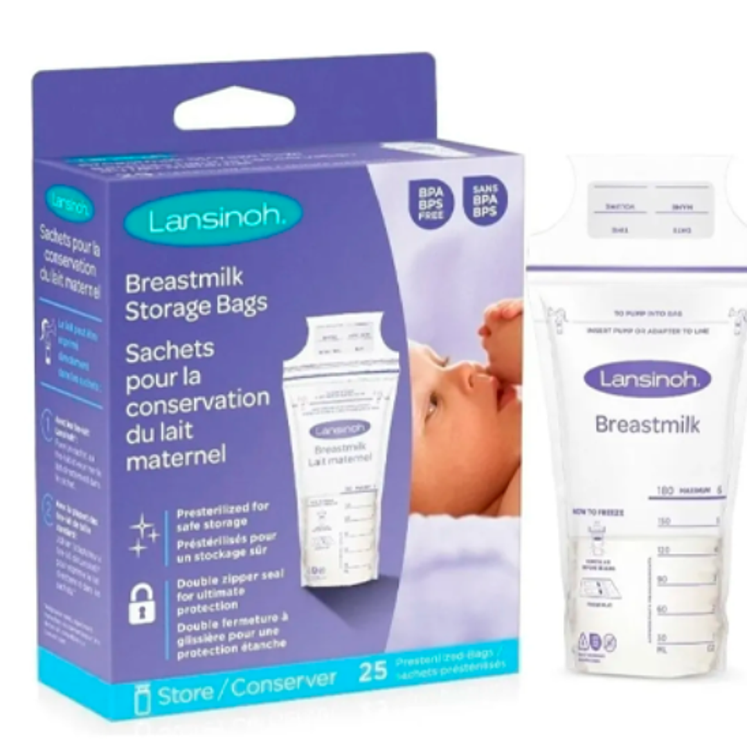 Bolsas para guardar leche materna 25 unidades. 1