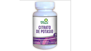 Citrato de potasio 450 mg 90 Cápsulas. Aura Vitaliis