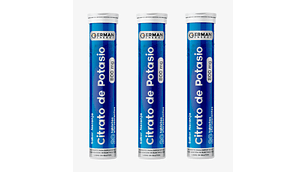 Citrato de potasio 800 mg 20 Tabletas efervescentes. German Energy
