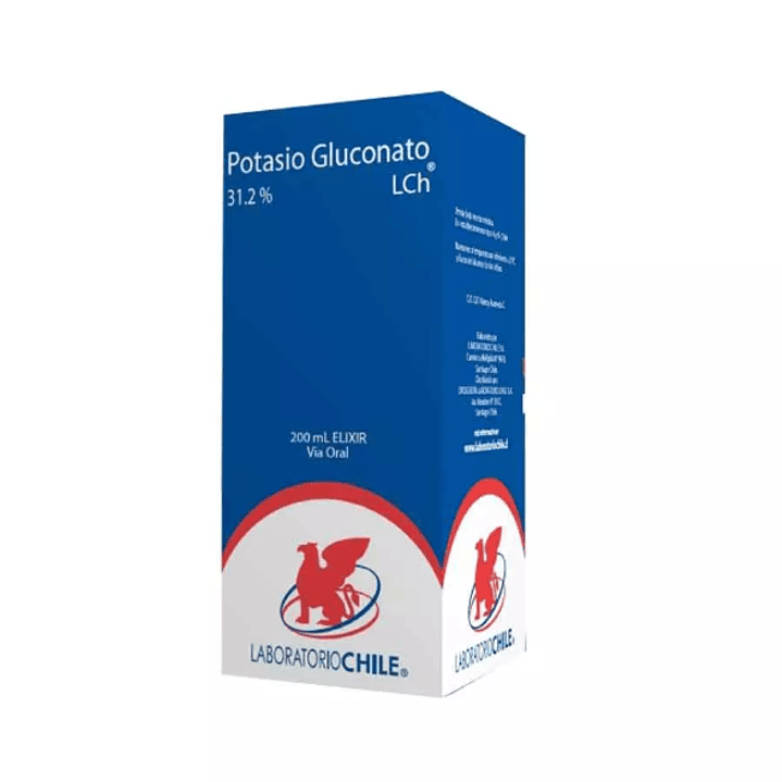 Potasio Gluconato 31,2 % Jarabe 200 ml. 1