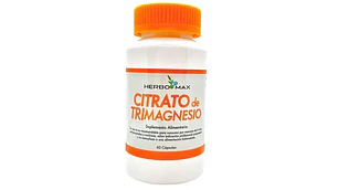 Citrato Trimagnesio Suplemento alimentario 60 Cápsulas.